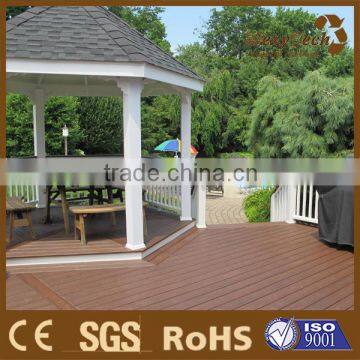 Plastic composite wood new coextrustion two layer technique decking