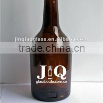 625ml amber glass beer bottles