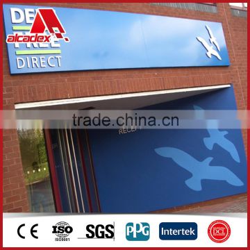 aluminum composite plastic Board use for Outdoor Signage, Packing Box, Vegetable Box