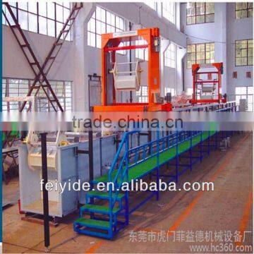 Feiyide Automatic Screw Barrel Chrome Zinc Nickle Electroplating Machine for Sales