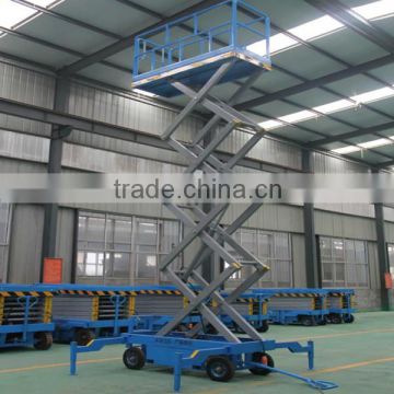 6m hydraulic electric scissor lift platform inddor and outdoor