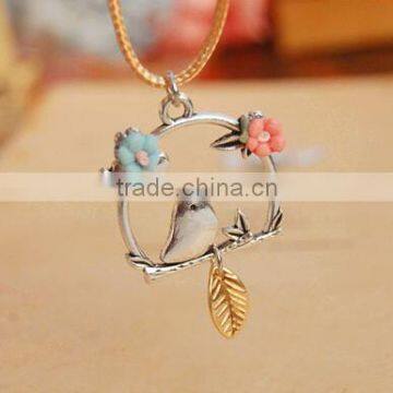 2016 new design summer nature style theme necklace