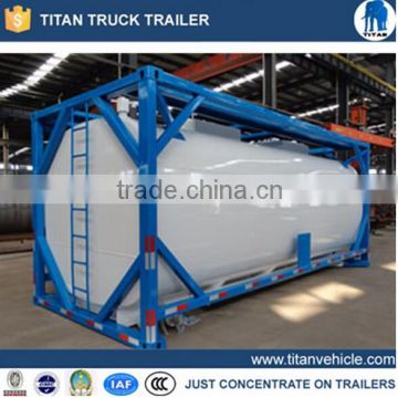 HCL muriatic acid ISO tank container