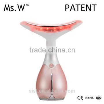 Ms.W Hot New Arrival Intellisense Vibrating Acupuncture Neck Anti-Wrinkle Massager ST-H309