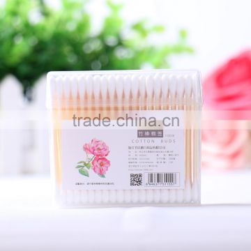 100pcs ear cleaning sitck cotton buds packed in rectangle box
