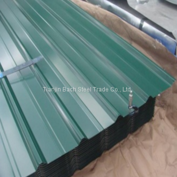0.28mm PPGI GI wave coated corrugated metal roofing sheet