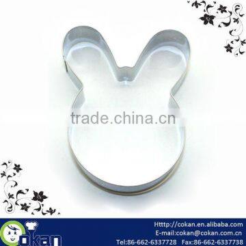 Bunny Shape Stainless Steel Cookie Cutter,biscuit cutter,cookie mould CK-CM0492