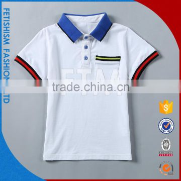 OEM Custom Latest Polo Shirt Designs New Design Boys Microfiber Polo Shirt