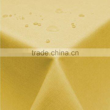 Wholesale Linen Like 100% Polyester Table Cloth with Waterproof