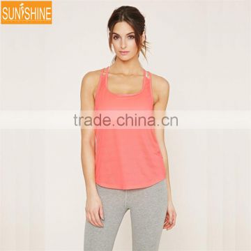 Hot Sales Fitness Yoga Tank Top Women Quick Dry Sexy Sport Tops