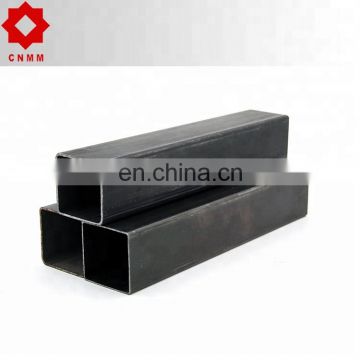 12mm square tube the building material black rectangular steel pipe