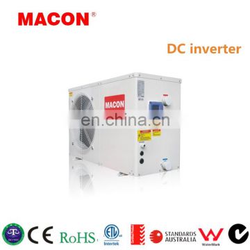 Metal casing R410a DC inverter pool heat pump heater