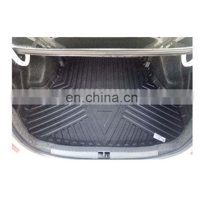 OEM custom 3d tpo car trunk mat factory supply surround for Honda Civic