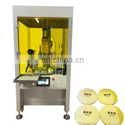 Automatic Gold Foil Hot Stamping Machine For Print Bottle Caps