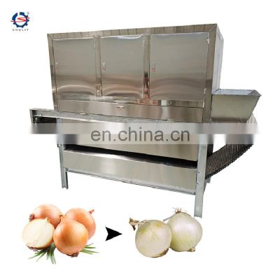 Industrial full automatic onion peeling machine