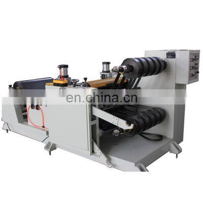 automatic PU leather cut to length and slitting line machine