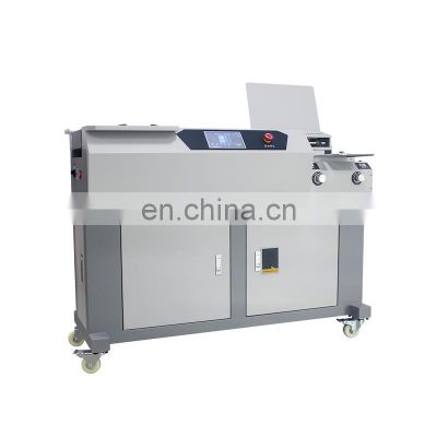 High Quality Max Binding Thickness 60Mm Hardcover Book Hot Glue Binding Machine Commercial