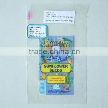 LDPE Printed Sunflower Seeds Packing Bag