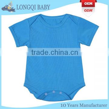 PF-MS-076 2016 new fashion high quality organic baby rompers wholesale