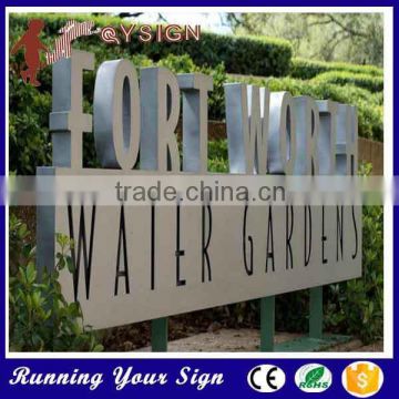 Widely use style water proof outside Stainless steel letter sign board