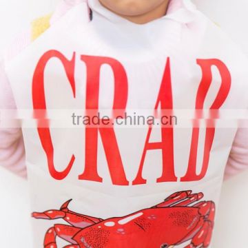 good quality Plastic disposable and printed bibs