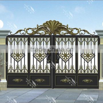 New style villa garden design of high quality cast aluminum gate