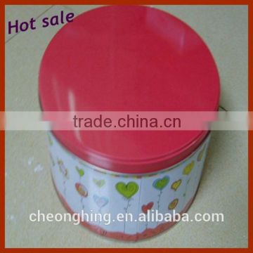Screw top Good Quality of Round TIN CAN for FOOD