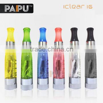 Hot selling iclear 16 dual coil atomizer wholesale free samples