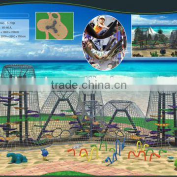 KAIQI Best quality and hot sale kids large adventure park playground equipment