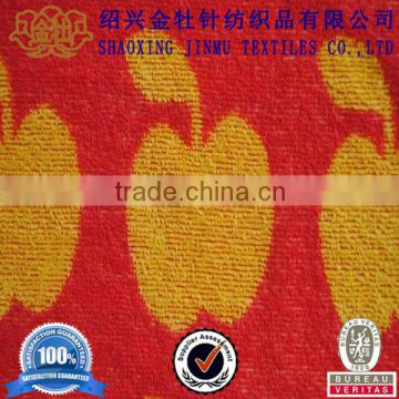 Microfiber terry towel cloth fabric in roll