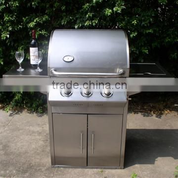 Stainless Steel Trolley Professional Gas Grill                        
                                                Quality Choice
