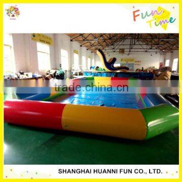 2015 factory price PVC inflatable swimming pool for parties