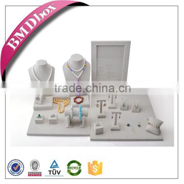 Luxury for shop cabinet window show display for jewelry sets stand