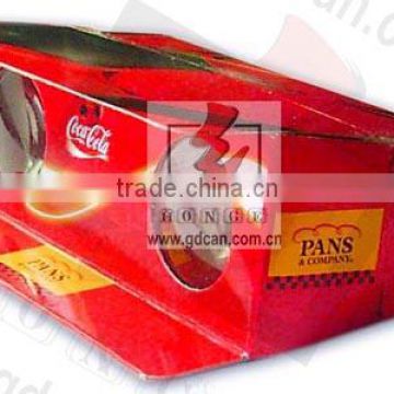 red promotional paper binoculars made in China