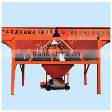 Small Construction work used PLD800 aggregate batcher on sale