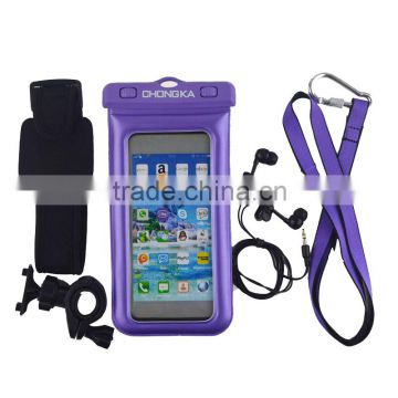 2016 Waterproof Cell Phone Pouch With IPX8 Certificate