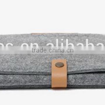 Offering simple felt material laptop bags /pad holder ( M501)