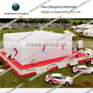 Giant Inflatable cube tent for event / customized inflatable tent