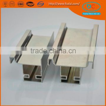 China Factory Stainless Steel Color Aluminium Profile For Glass Doors