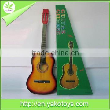 wooden 38 inch guitar