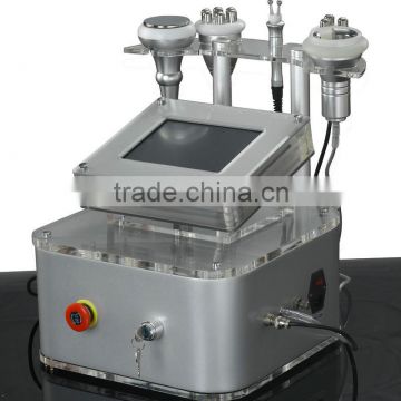 Professional manufacturer 5in1 vacuum rf cavitation ultrasound,high quality handpieces