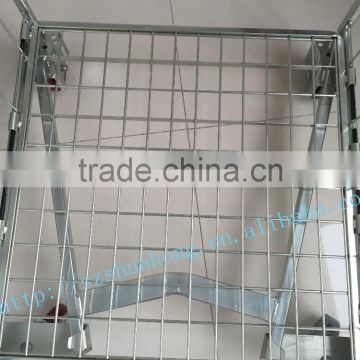 solid sheet wire load platform shelf roll cages