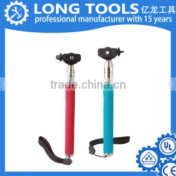 wholesale stainless audio manual selfie stick or monopod