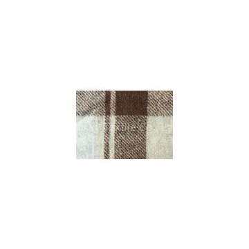 Winter Coat Material Homespun Check Wool Fabric Oeko-Tex Standard 100