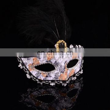 Wholesale Hot Selling Plastic Lady Halloween Plain Masks