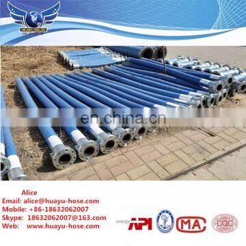 High Quality Wire Covered Rubber Flexible Hose For Dredger