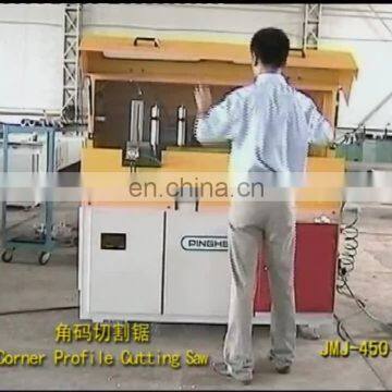 window shade cutting machine manual single head aluminium profile cutting machine