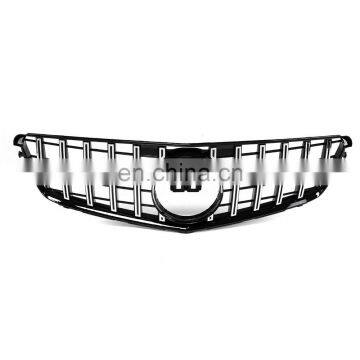 GT Panamericana Grill Silver Grille 2007 - 2014 for Mercedes Benz W204 C350 C300