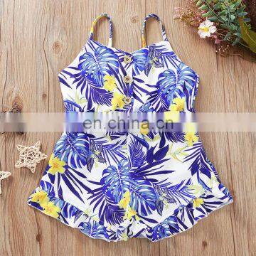 2020New Arrival gallus Suspenders Jumpsuit popular Design bodySuit For Summer Casual Wear