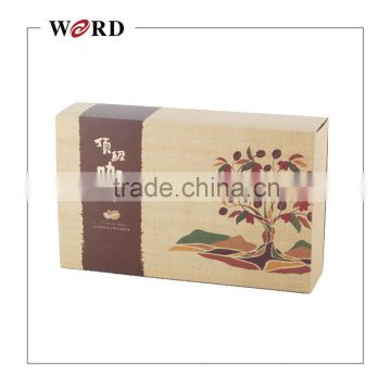 COLOR PAPER BOX FOR SHIPPING COFFEE BEAN BEAN